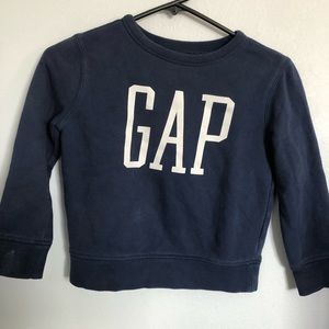 kids dark blue gap sweater